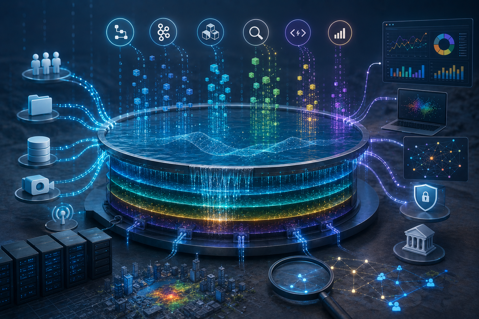 Data lake genérico sobre apache hadoop