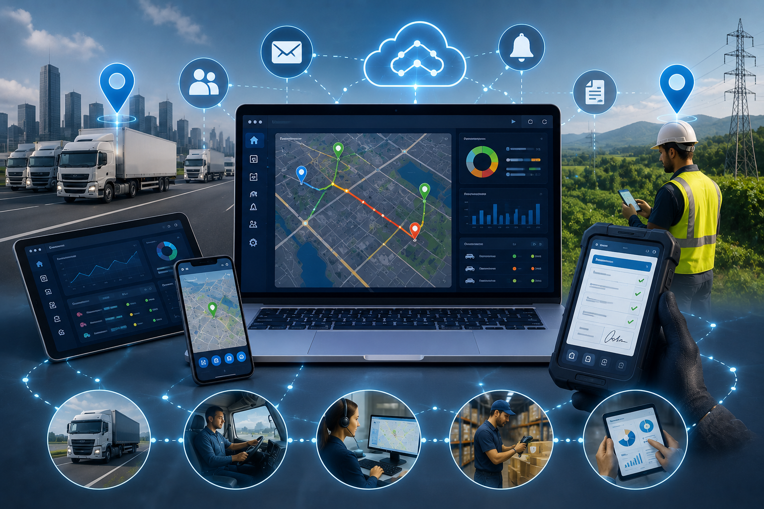 Plataforma de Gestión Empresarial — Rastreo vehicular y personal