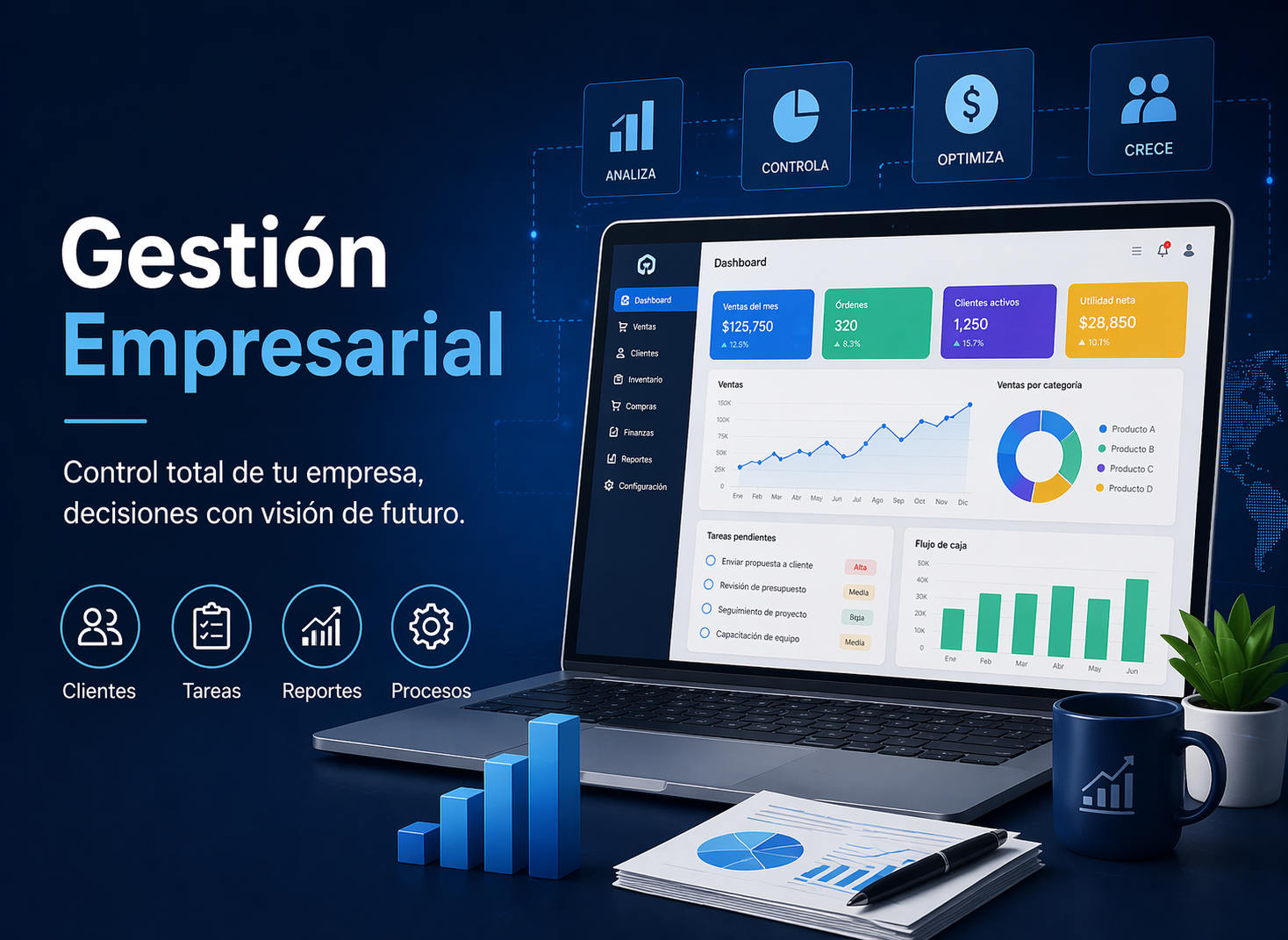 Plataforma de gestión empresarial